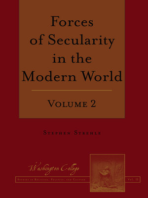 cover image of Forces of Secularity in the Modern World